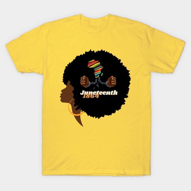 Juneteenth 1865 T-Shirt by TibA